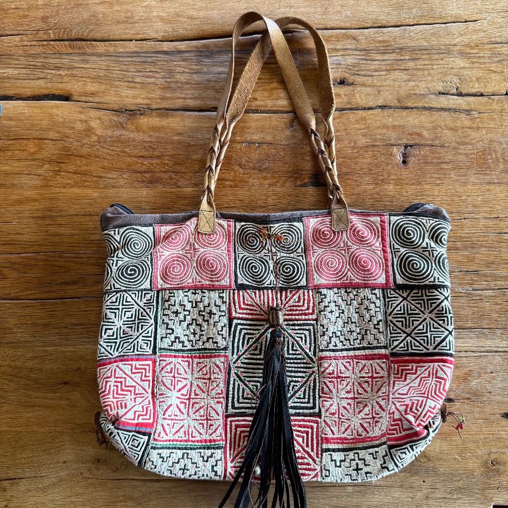Hilltribe Embroidered Bag